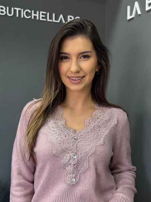 PULOVER LACE