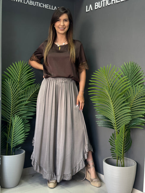 PANTALONI SETA