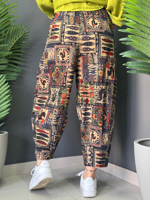 PANTALONI LINEN
