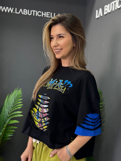 TRICOU BRIGHT TASSEL TEE