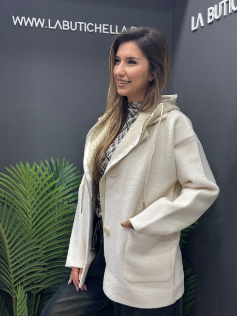 JACHETA CREAM PRESTIGE CASHMERE