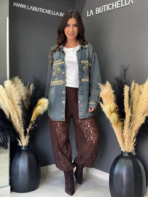 PANTALONI LACE BLOOM