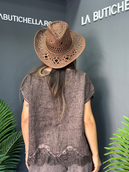 BLUZA COFFEE LACE
