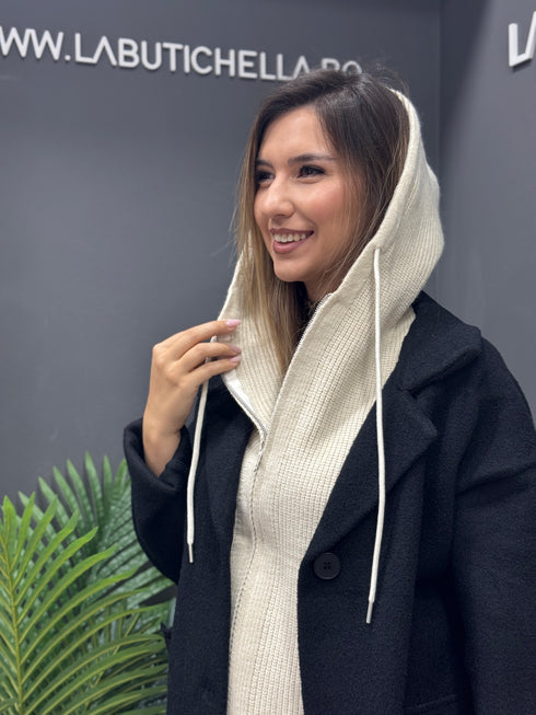 JACHETA NOIR PRESTIGE CASHMERE