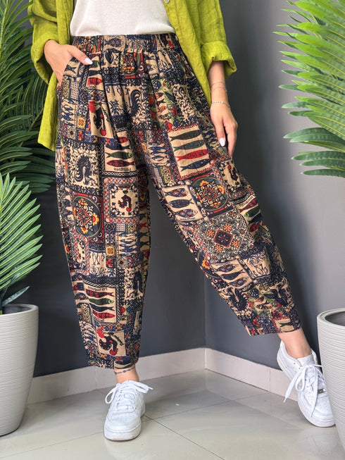 PANTALONI LINEN