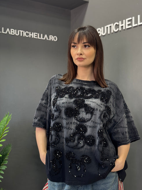 TRICOU MICKEY SEQUIN