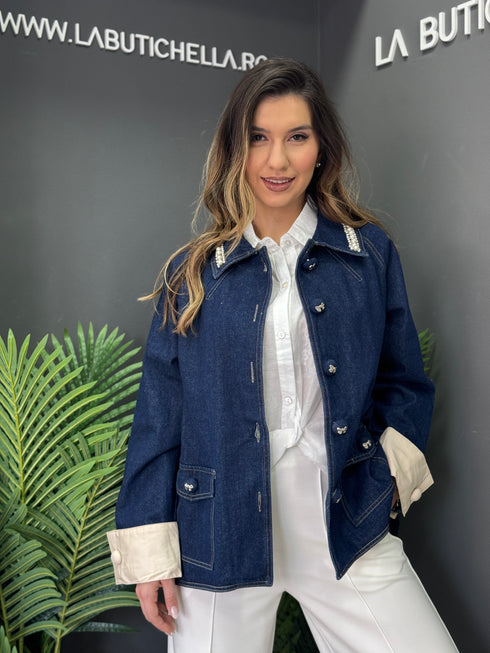 JACHETA MIDNIGHT PEARL DENIM