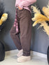 JEANS CIOCCOLATO ROSE