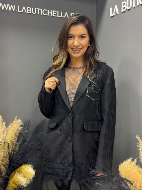 SACOU NOIR ELEGANCE