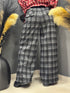 PANTALONI GREY CHECK