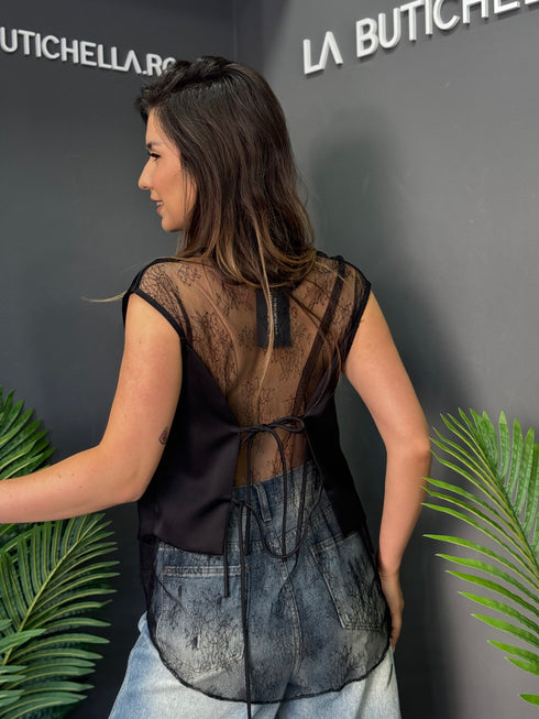 VESTA SATIN LACE